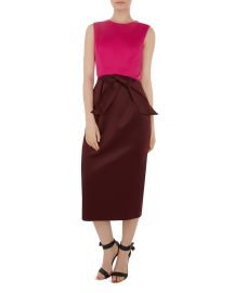 Nikkita Color-Block Midi Dress at Bloomingdales